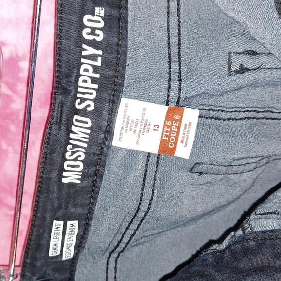 Juniors 13 Mossimo denim legging - Picture 4 of 4